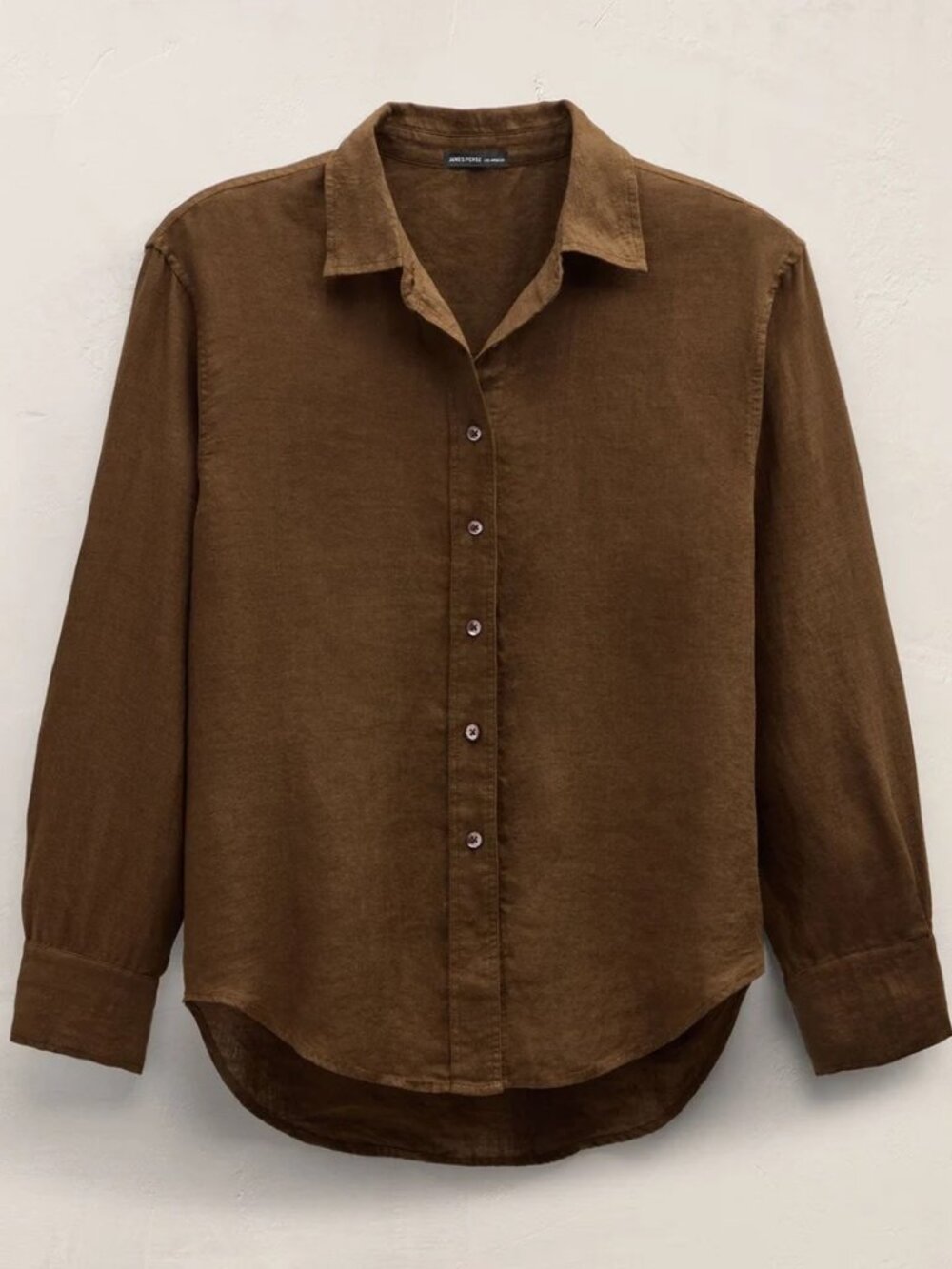 James Perse Linen Oversized Shirt